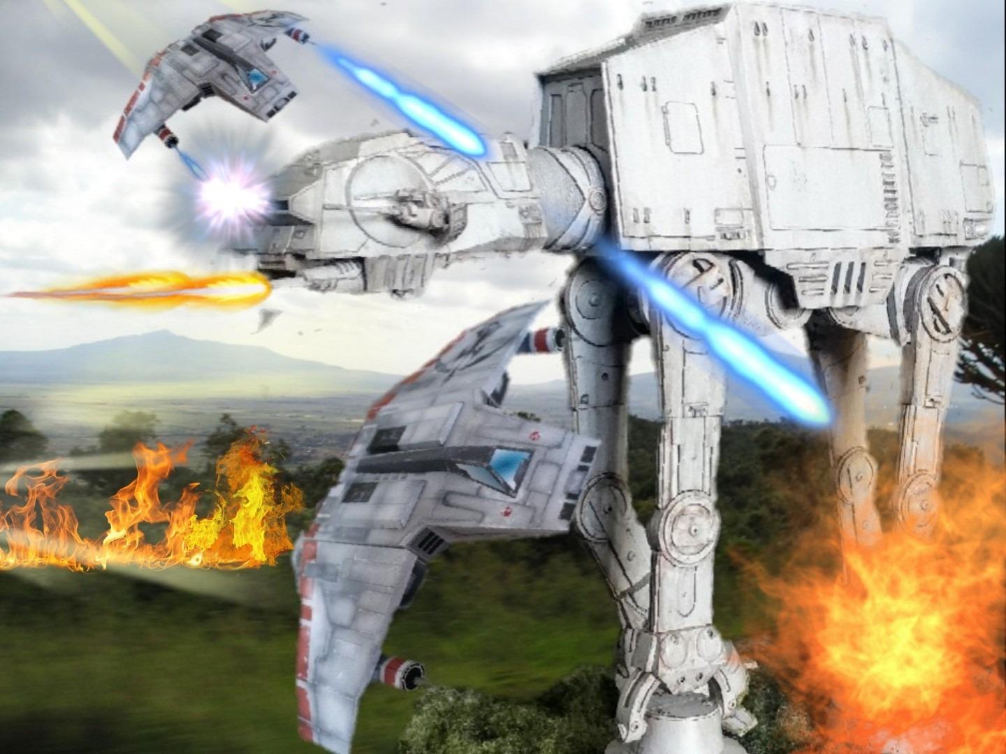 Bandai Hobby - Star Wars - AT-AT 1/144 Model Kit customer photo 1