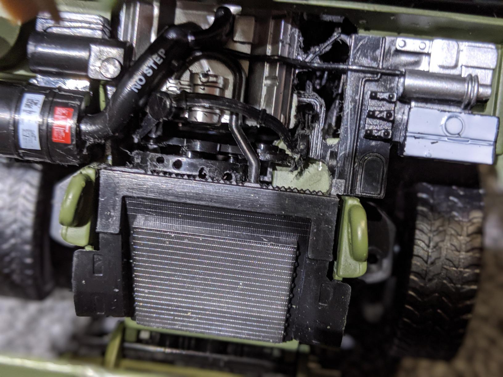 fisca 1/18 Scale Model Car Metal Diecast Military Armored Vehicle Battlefield Truck customer photo 2