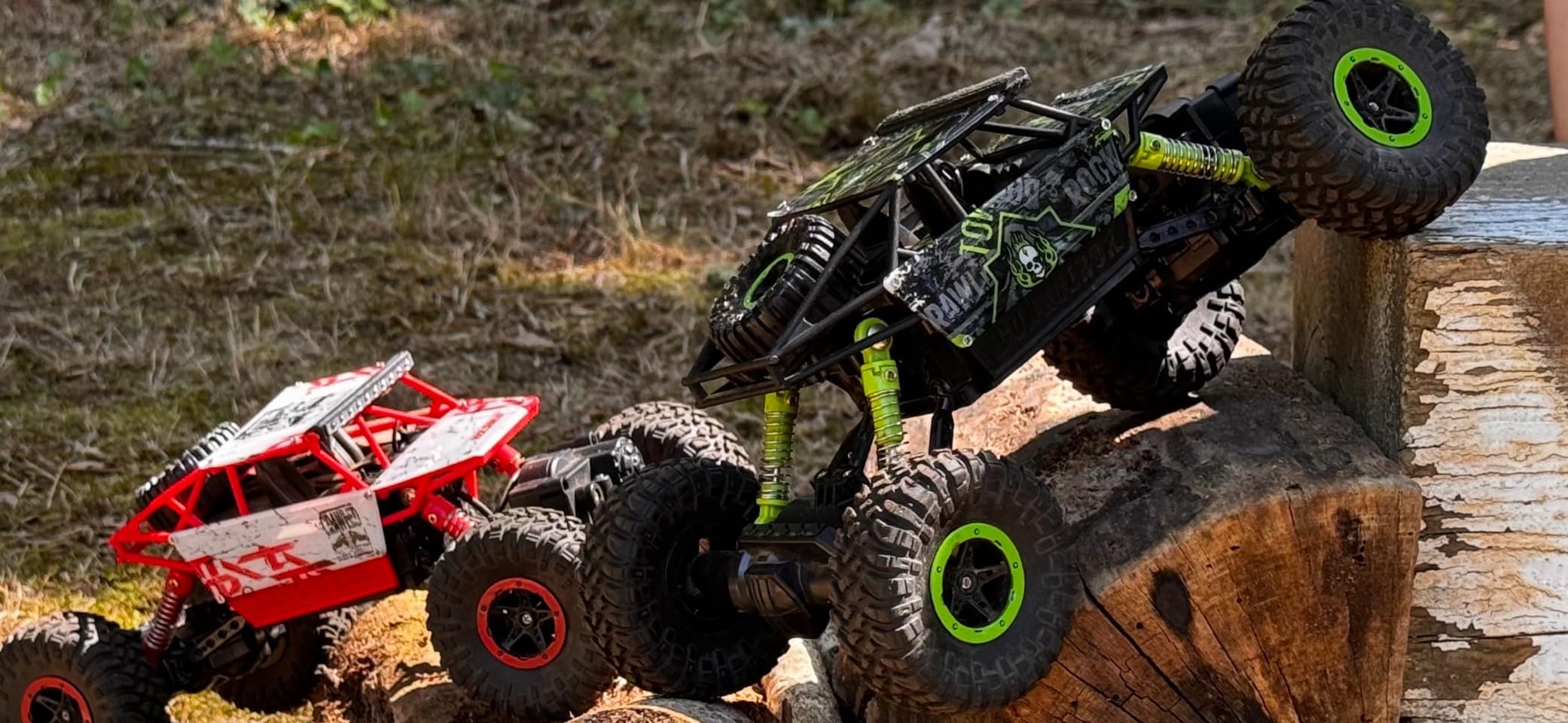 Cheerwing 1:18 Rock Crawler 2.4Ghz Remote Control Car 4WD Off Road RC Monster Truck 2 Battery (Blue) customer photo 1