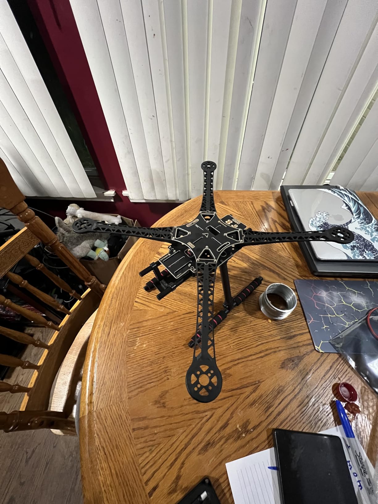 Readytosky S500 Quadcopter Frame Stretch X FPV Drone Frame Kit PCB Version with Carbon Fiber Landing Gear customer photo 1