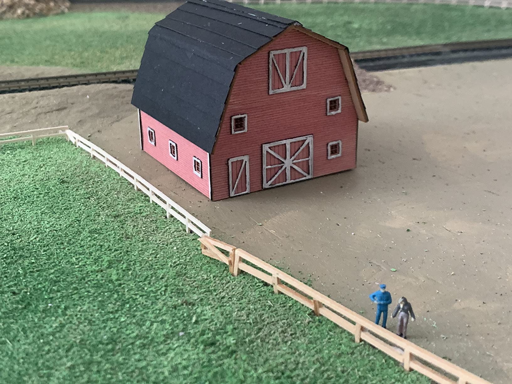 N Scale Laser Cut Finley Barn Kit customer photo 1