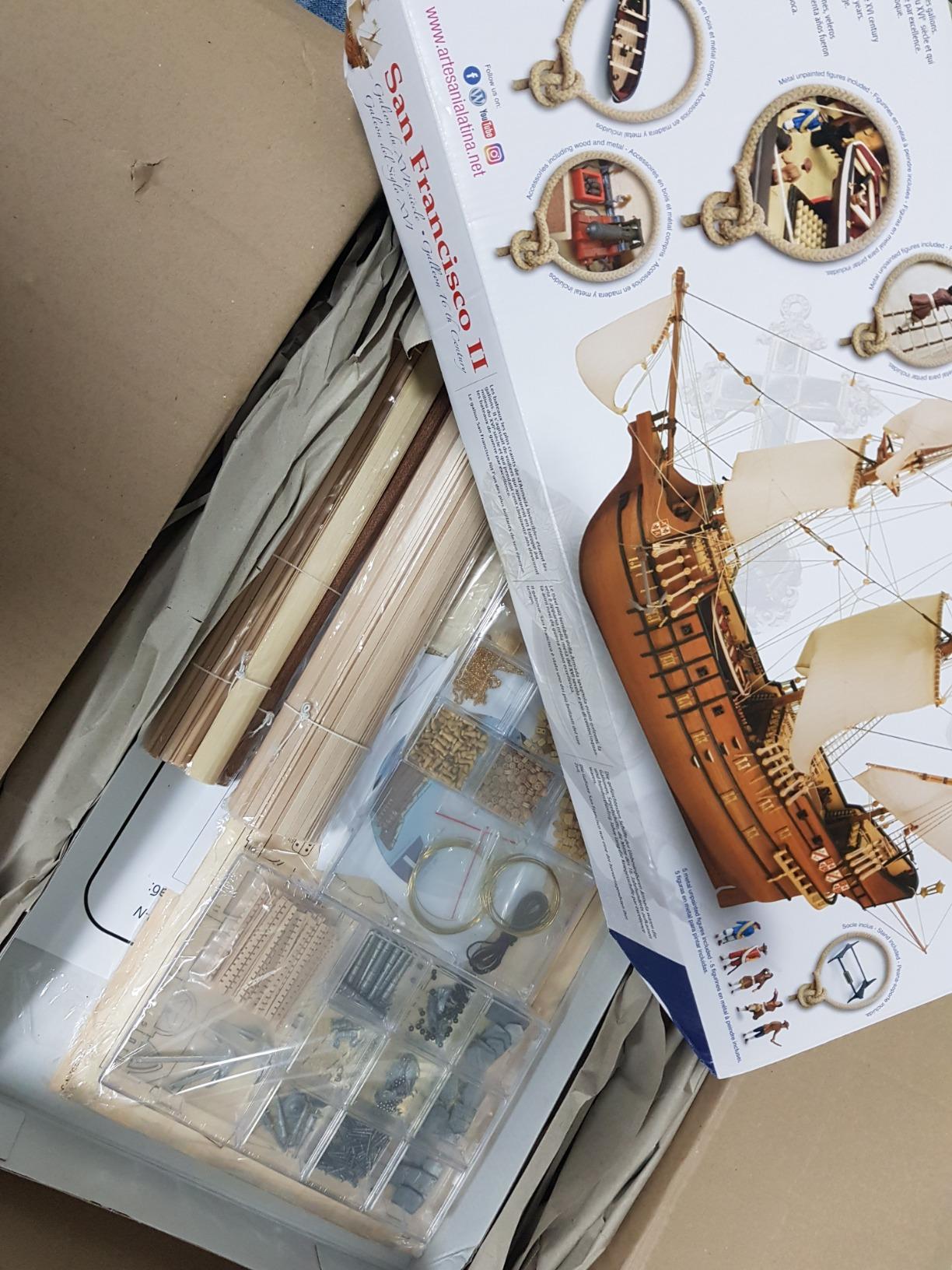 Artesanía Latina - Wooden Ship Model - Spaniard Galleon, San Francisco II - Model 22452N, 1:90 Scale - Models to Assemble - Intermediate Level customer photo 1