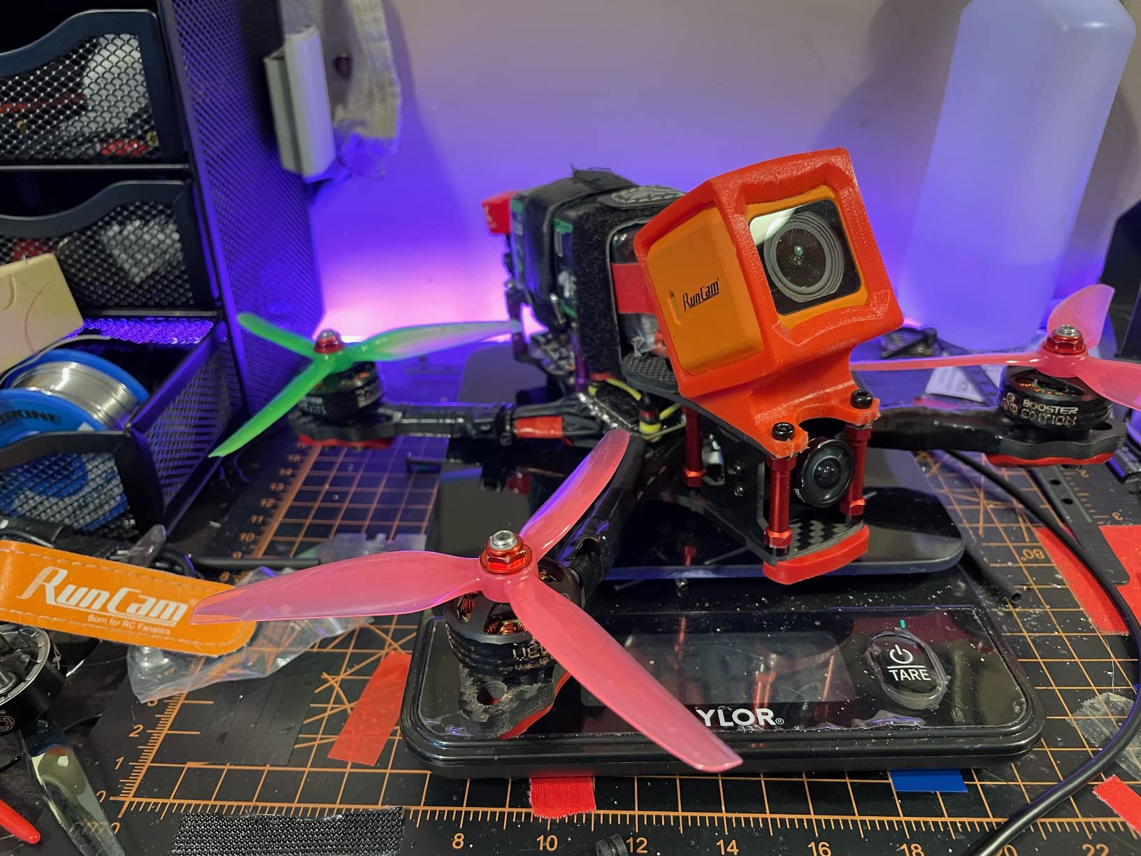 220mm FPV Racing Drone Frame 5 inch Carbon Fiber Quadcopter Frame Kit Support DJI Air Unit customer photo 1