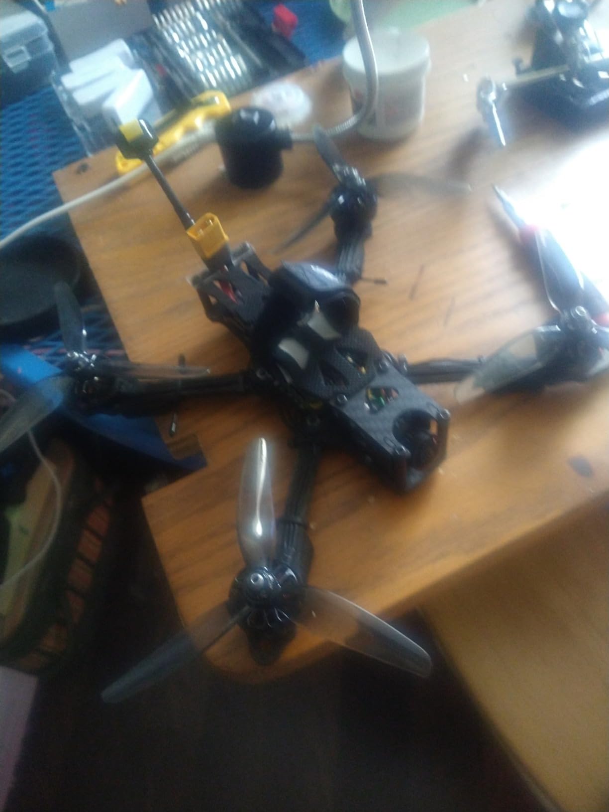 220mm FPV Racing Drone Frame 5 inch Carbon Fiber Quadcopter Frame Kit Support DJI Air Unit customer photo 2