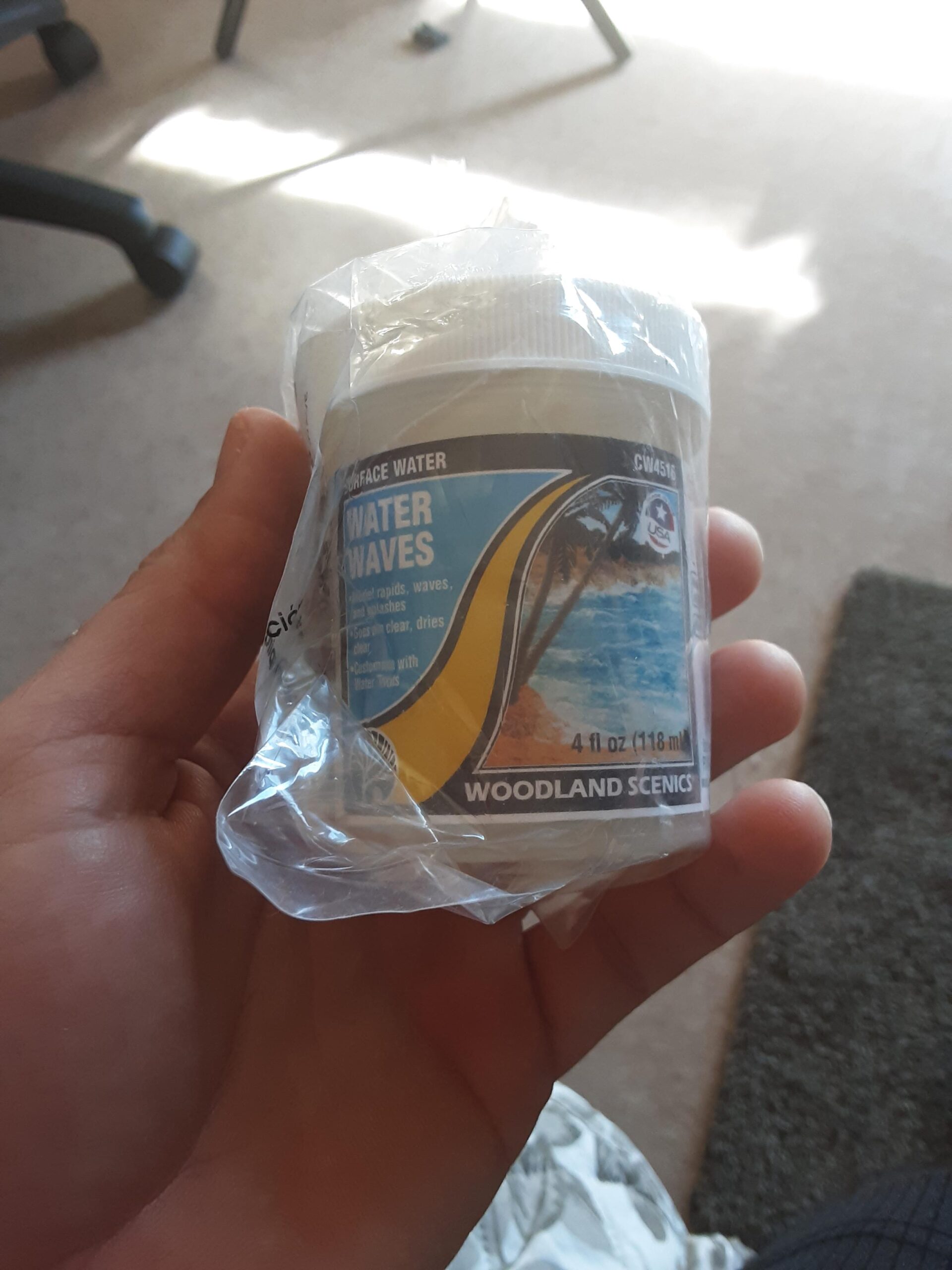 Woodland Scenics Surface Water, Water Waves, 4 fl. oz. customer photo 1