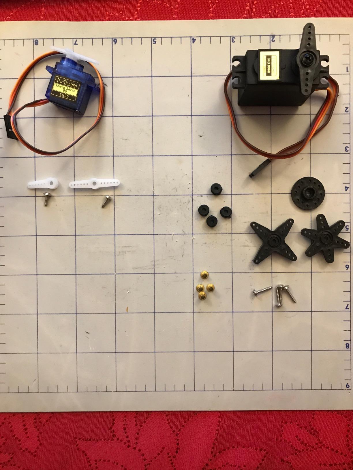 Sg90 9g Micro Servo Motor, Miuzei Mini Small Servos Motor Kit Metal Gear for Arduino RC Car Airplane Robot (10) customer photo 2