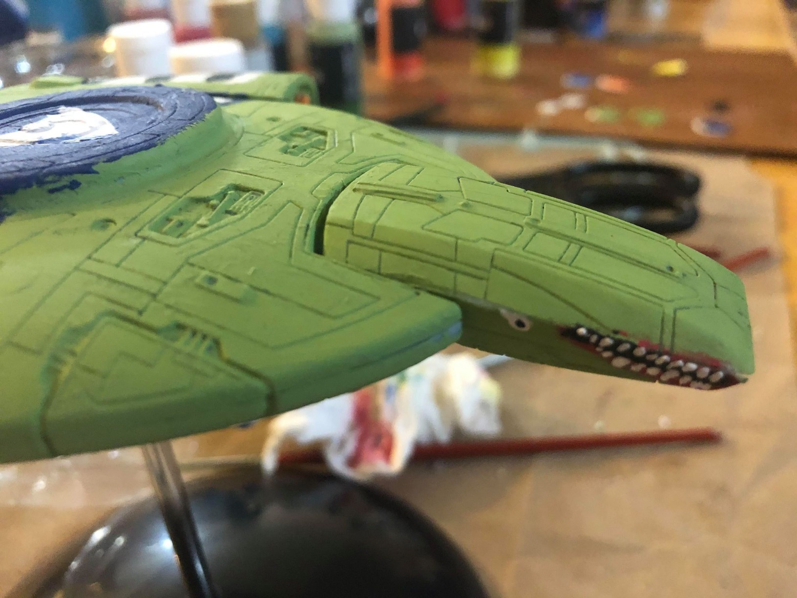 Polar Lights Star Trek USS Defiant 1:1000 Scale Snap Model Kit, Multicolor (POL952) customer photo 2