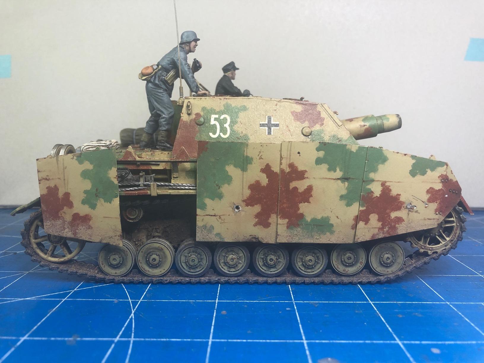 TAMIYA 1/35 German Assault Tank IV Brummbar Late Prod TAM35353 Plastic Models Armor/Military 1/35 customer photo 2