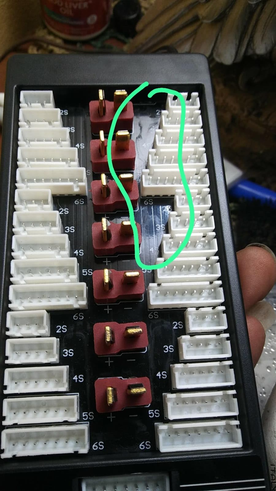 T Plug Deans Parallel Charge Board 2S-6S Lipo Balance Charging Board Imax B6 B6AC Charger Expansion Board customer photo 1