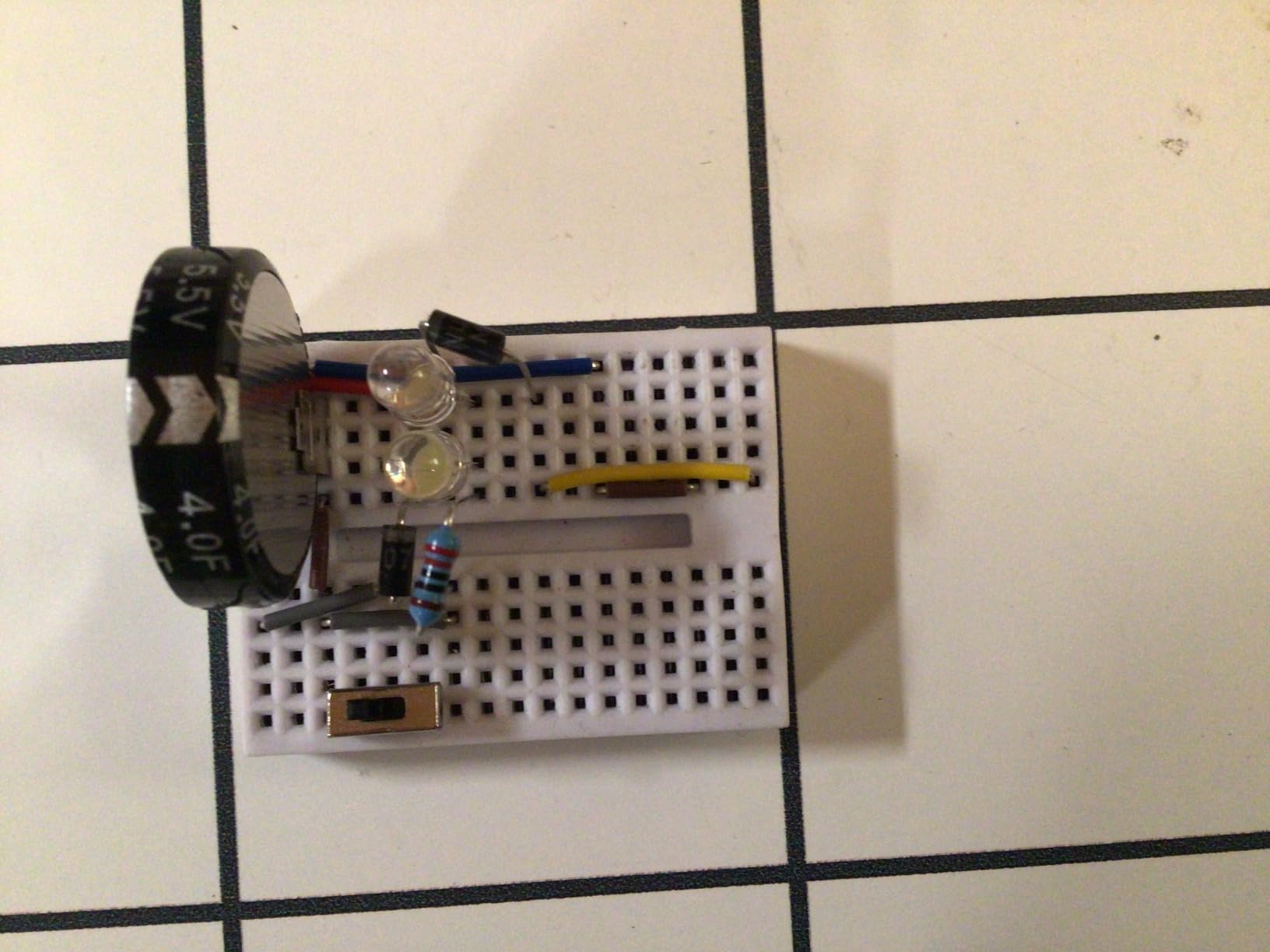 TOVOT 14 PCS Farad Capacitors 0.1 to 4 F Super Capacitor V Type Assortment Kit Set (5.5V) customer photo 1