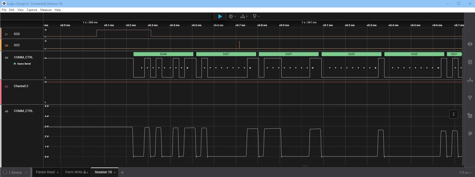 Logic 8 (Red) - Saleae 8-Channel Logic Analyzer - Compatible with Windows, Mac, or Linux - Easy to Use, Ultra-Portable, Saves Time & Frustration customer photo 2