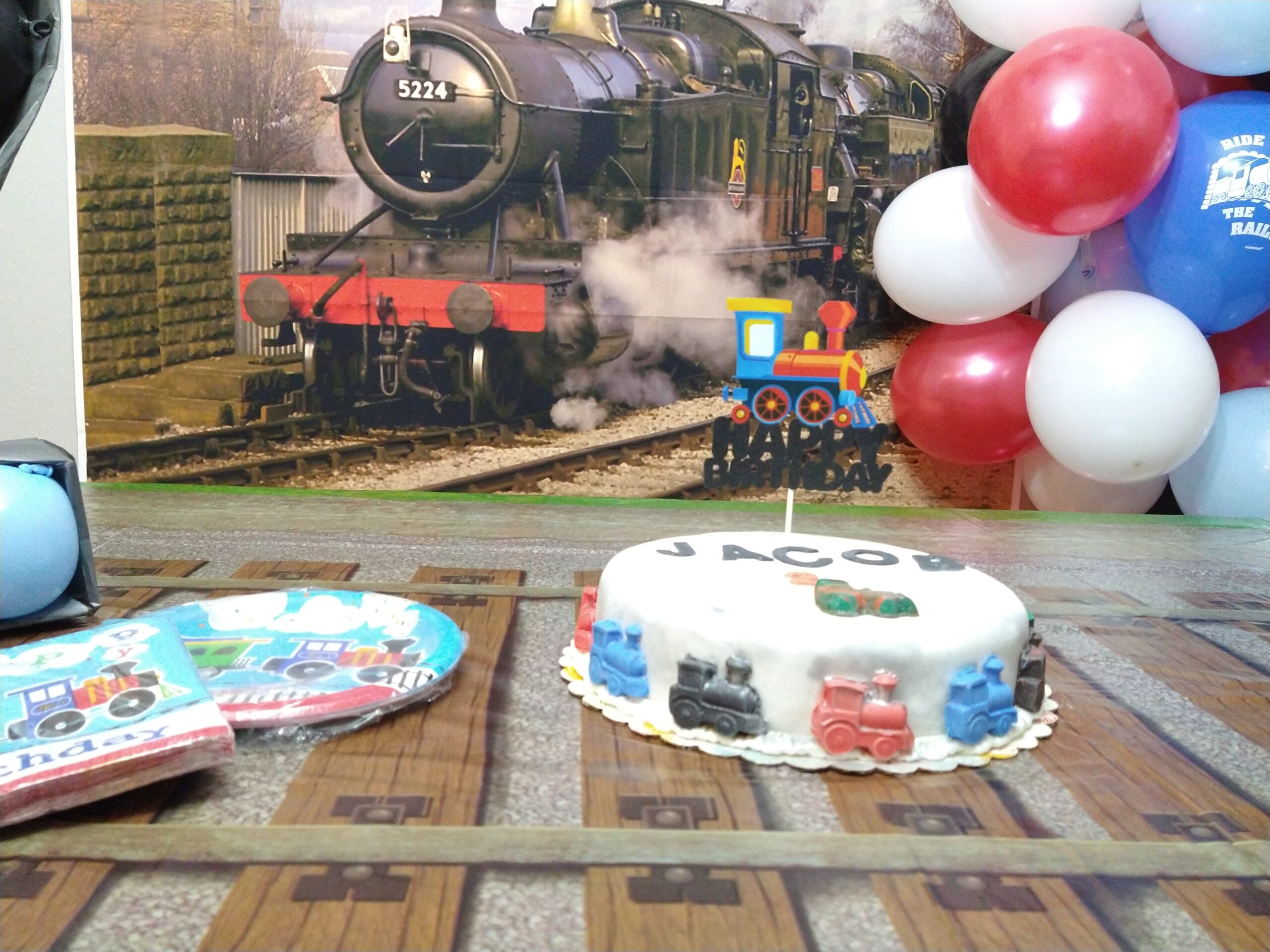 AOFOTO 5x7ft Old Steam Train Photography Backdrop Vintage Steam Locomotive Railway Tracks Background Western Desert Countryside Railroad Train Theme Party Decoration Kids Adult Photo Shoot Props customer photo 1