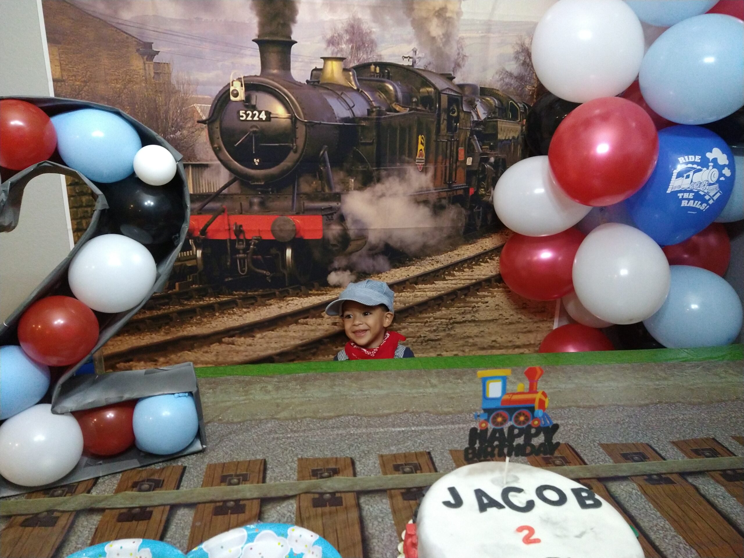 AOFOTO 5x7ft Old Steam Train Photography Backdrop Vintage Steam Locomotive Railway Tracks Background Western Desert Countryside Railroad Train Theme Party Decoration Kids Adult Photo Shoot Props customer photo 2