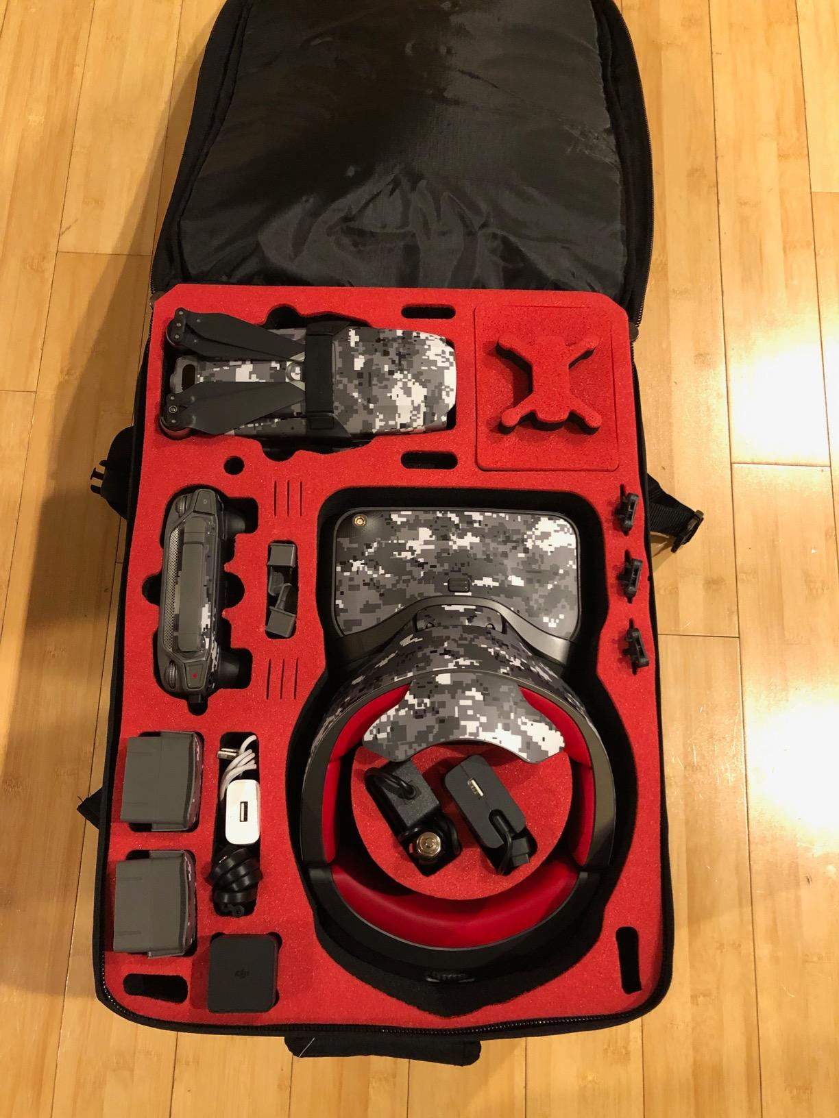 DJI Goggles Racing Edition 1080P HD Digital Video FPV Racing Goggles Drone World, Black customer photo 1