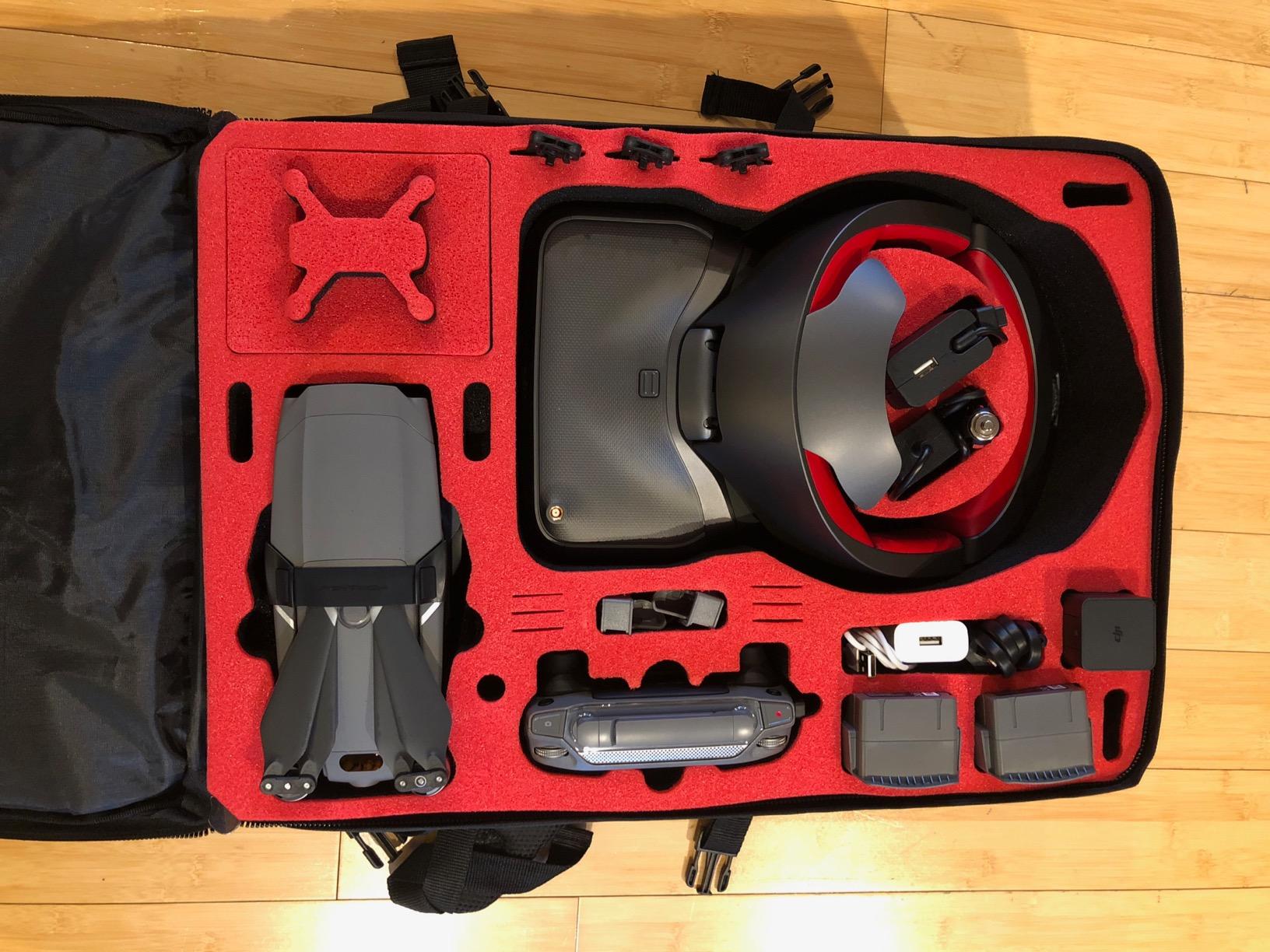 DJI Goggles Racing Edition 1080P HD Digital Video FPV Racing Goggles Drone World, Black customer photo 2