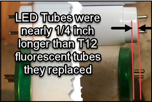 PARMIDA 20-Pack 4FT LED T8 Ballast Bypass Type B Light Tube, 18W, UL-Listed for Single-Ended & Dual-Ended Connection, 2200lm, Frosted Lens, T8 T10 T12, UL, FCC - 4000K customer photo 1