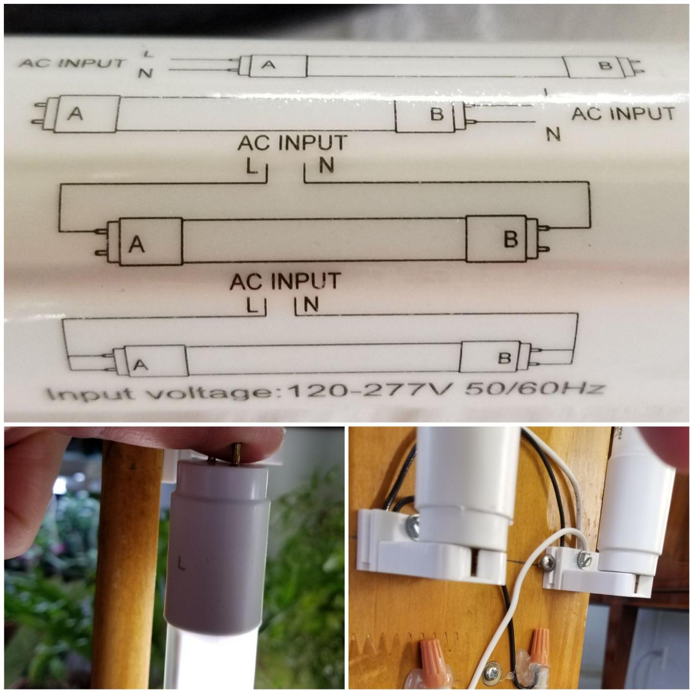 PARMIDA 20-Pack 4FT LED T8 Ballast Bypass Type B Light Tube, 18W, UL-Listed for Single-Ended & Dual-Ended Connection, 2200lm, Frosted Lens, T8 T10 T12, UL, FCC - 4000K customer photo 2