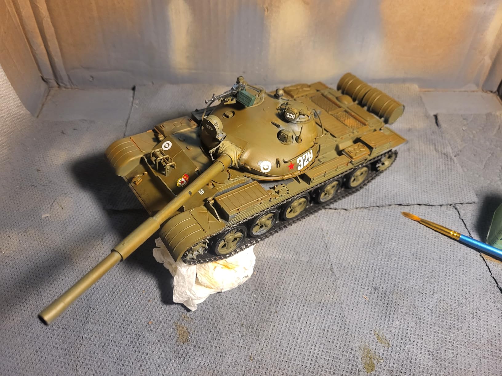 TAMIYA 1/35 Russian T-62A Tank Plastic Model TAM35108 Plastic Models Armor/Military 1/35 customer photo 1