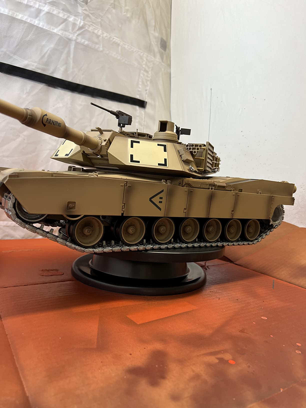 HengLong Modified Edition 1/16 2.4ghz Remote Control US M1A2 Abrams Tank Model customer photo 1