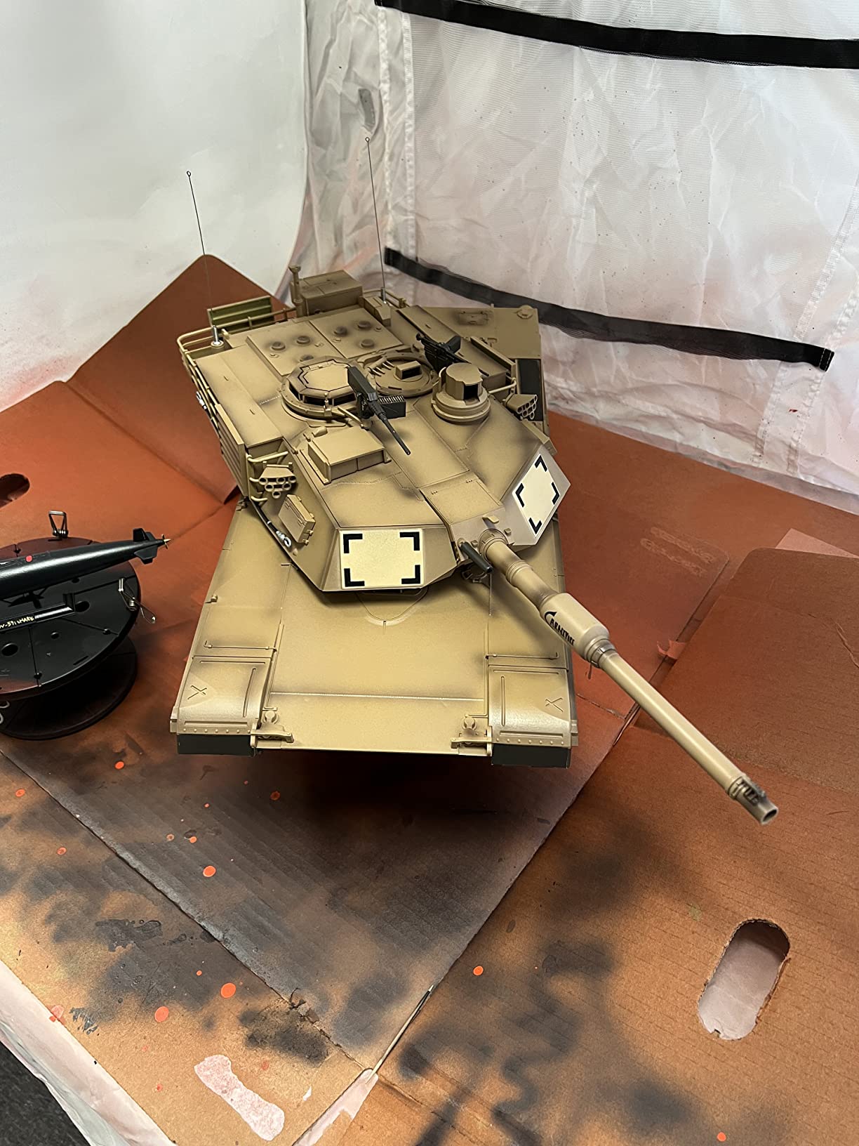 HengLong Modified Edition 1/16 2.4ghz Remote Control US M1A2 Abrams Tank Model customer photo 2