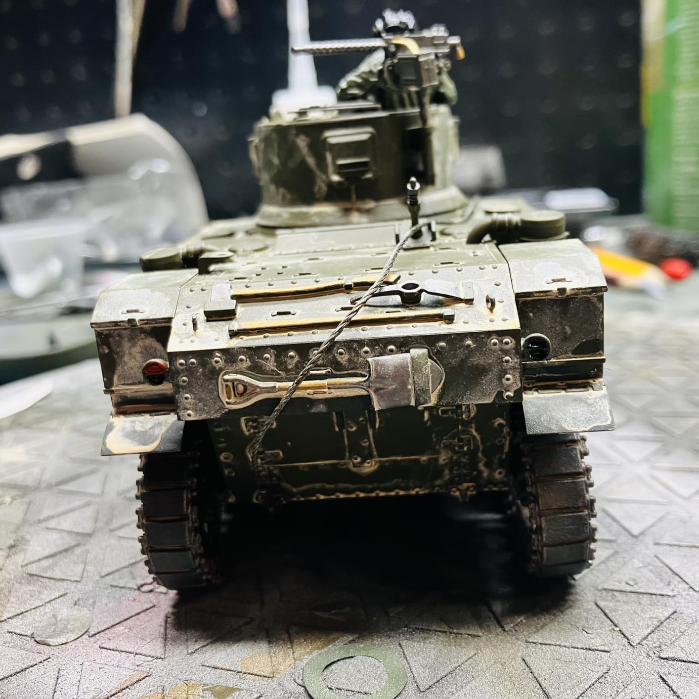 Tamiya 35360 1/35 US Light Tank M3 Stuart Plastic Model Kit customer photo 1