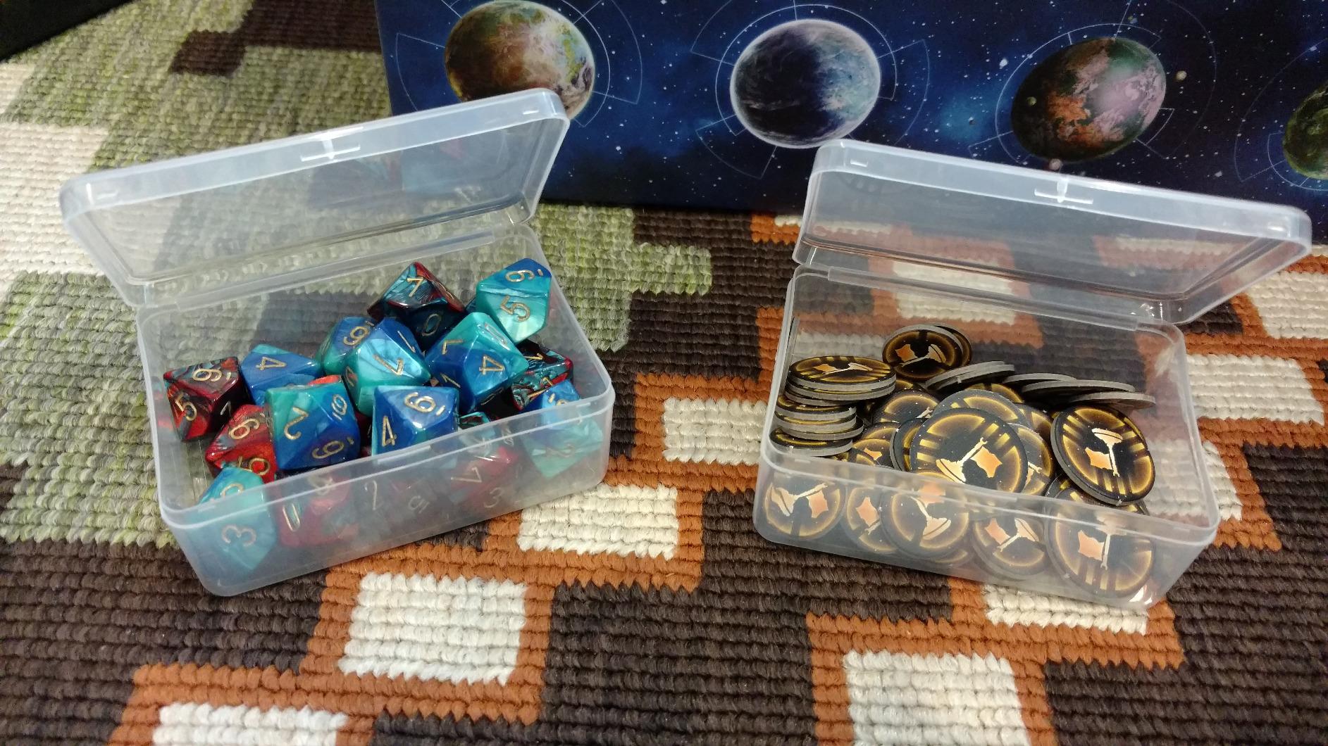 BitsBins Board Game Piece Storage and Organizers, Accessories that Organize Tokens and Components Both in the Game Box and During Game Play | Includes 12 BitsBins XL's | Measures 3.5