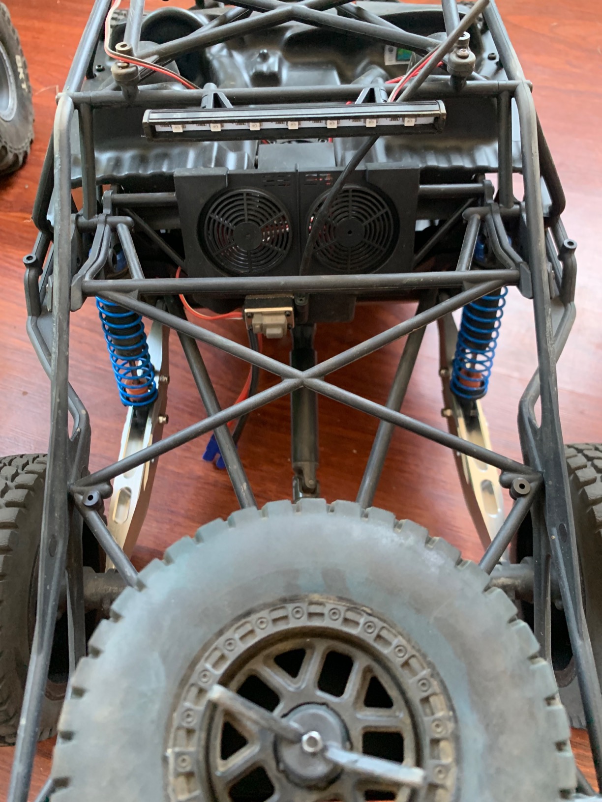 Aluminum Lower Rear Trailing Arm (2) Silver for Losi 1/10 Baja Rey LOS234003 LOS334006 customer photo 1