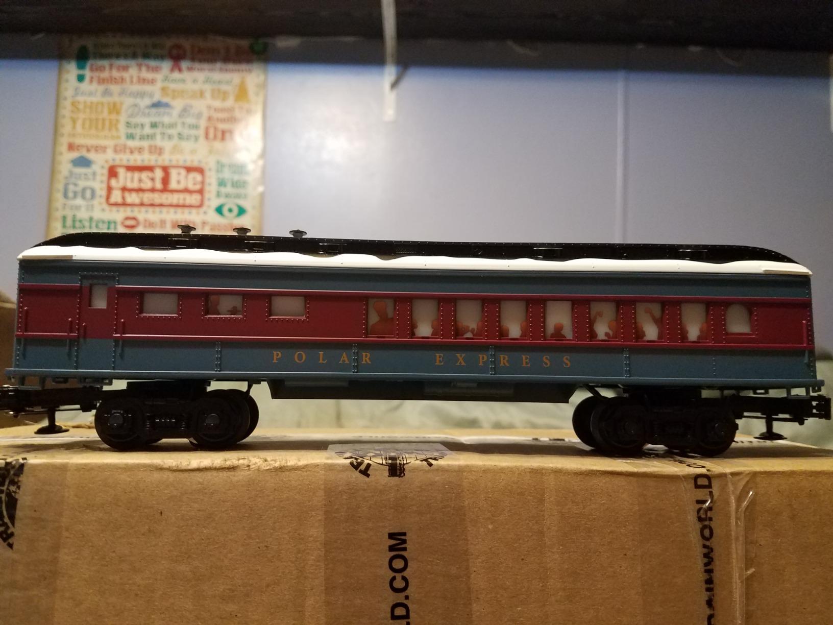 Lionel The Polar Express, Electric O Gauge Model Train Cars, Diner Car customer photo 1