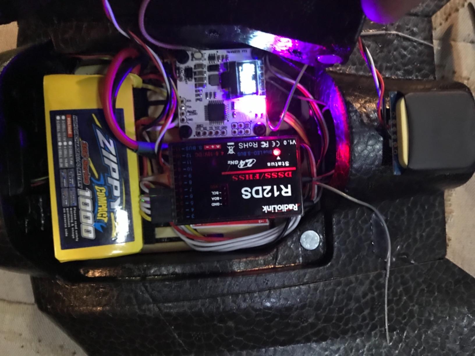 Radiolink AT10II 12 Channels RC Transmitter and Receiver R12DS 2.4GHz Radio Remote, Voltage Telemetry for RC Airplane, FPV Racing Drone, Quad, Helicopter, Car and Boat (Mode 2 Left-Hand Throttle) customer photo 2