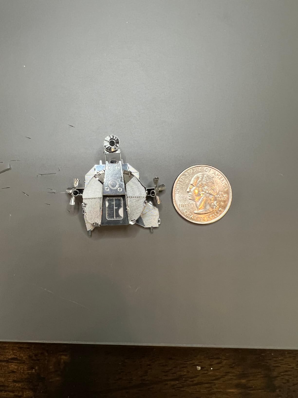 Fascinations Metal Earth Apollo CSM with LM 3D Metal Model Kit customer photo 2