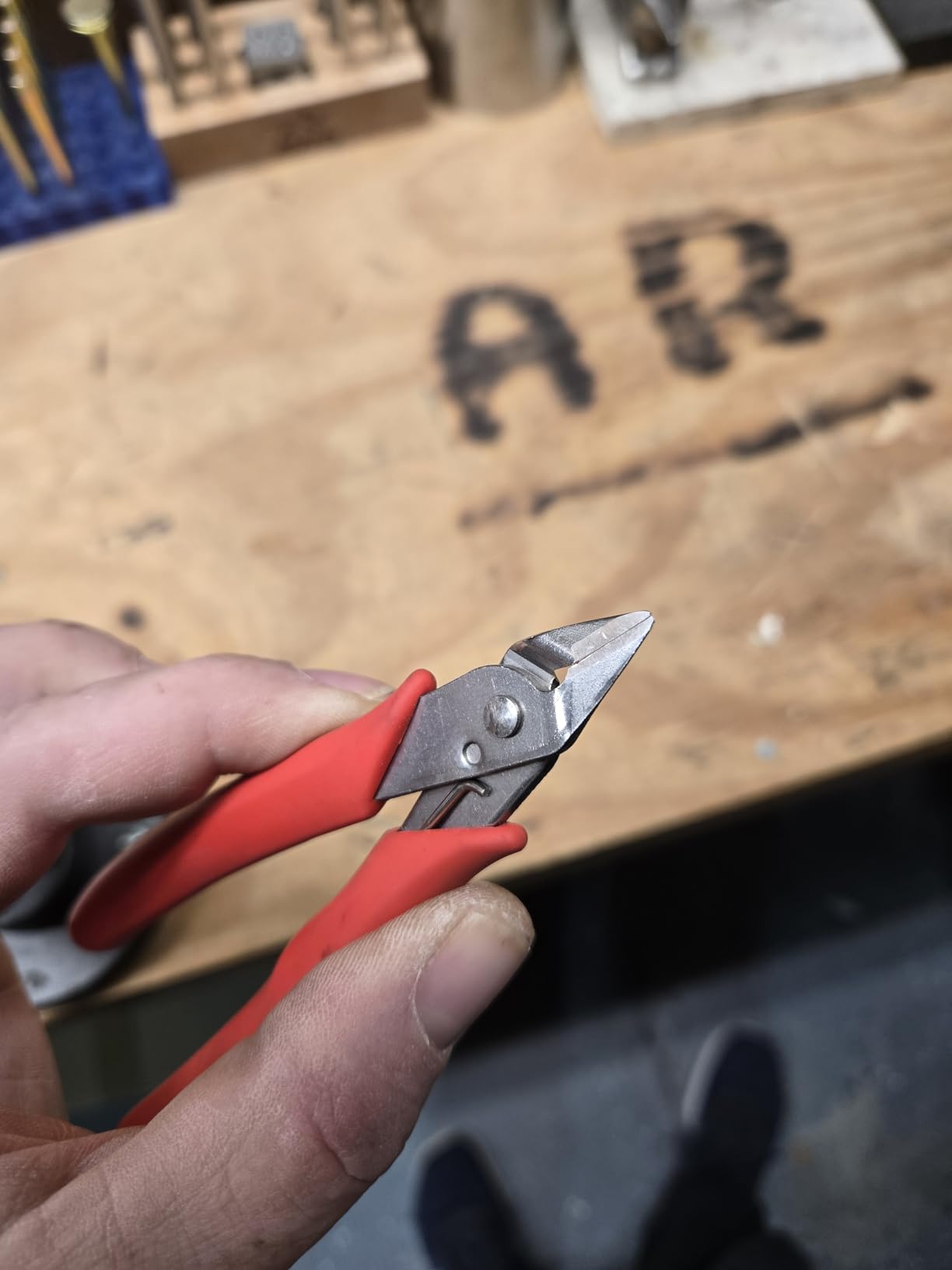 IGAN-170 Wire Cutters, Precision Electronics Flush Cutter, One of the Strongest and Sharpest Side Cutting pliers with an Opening Spring customer photo 1