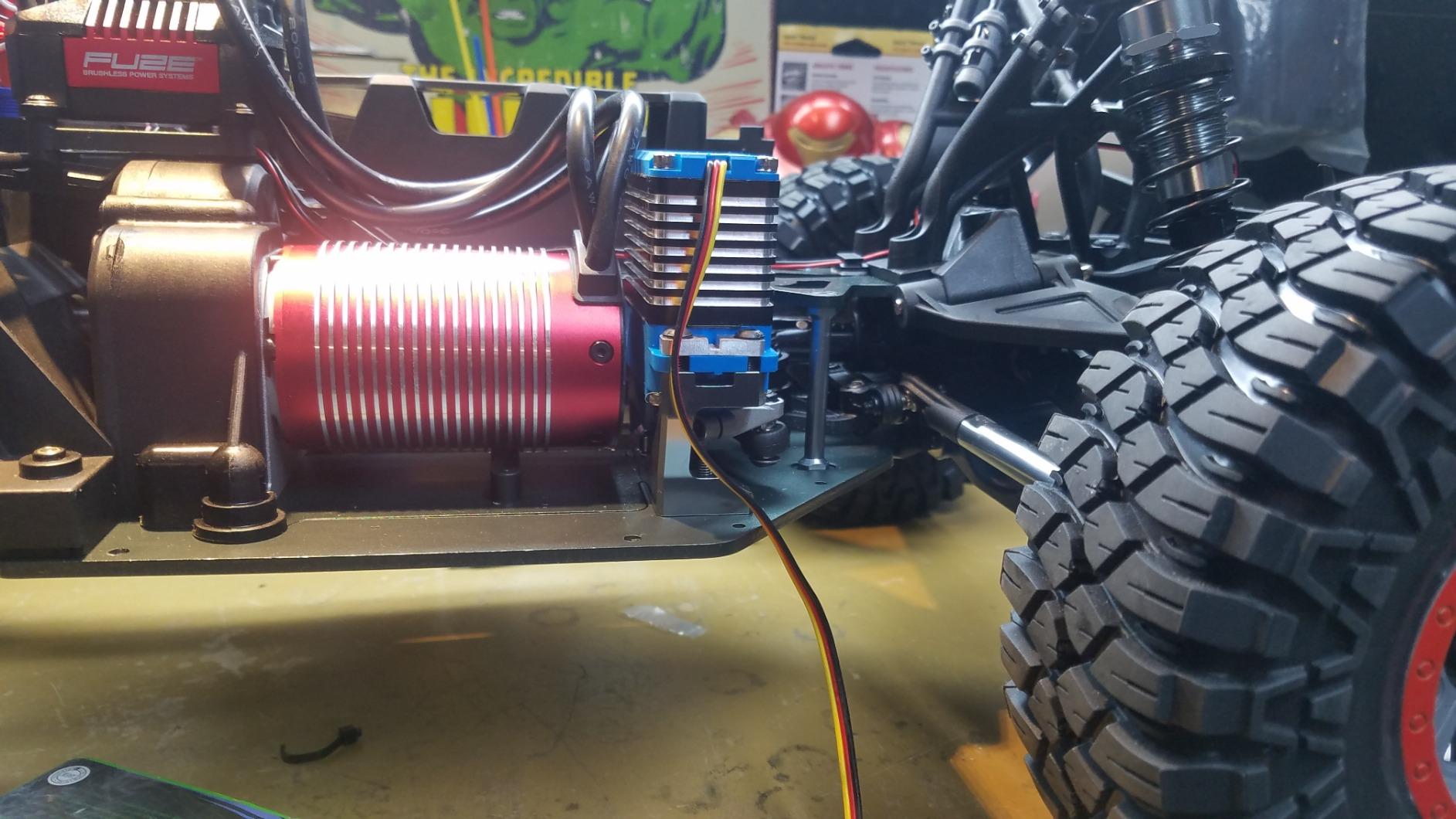 Losi Aluminum Steering Servo Mount Super Baja Rey LOS351010 Electric Car/Truck Option Parts customer photo 1