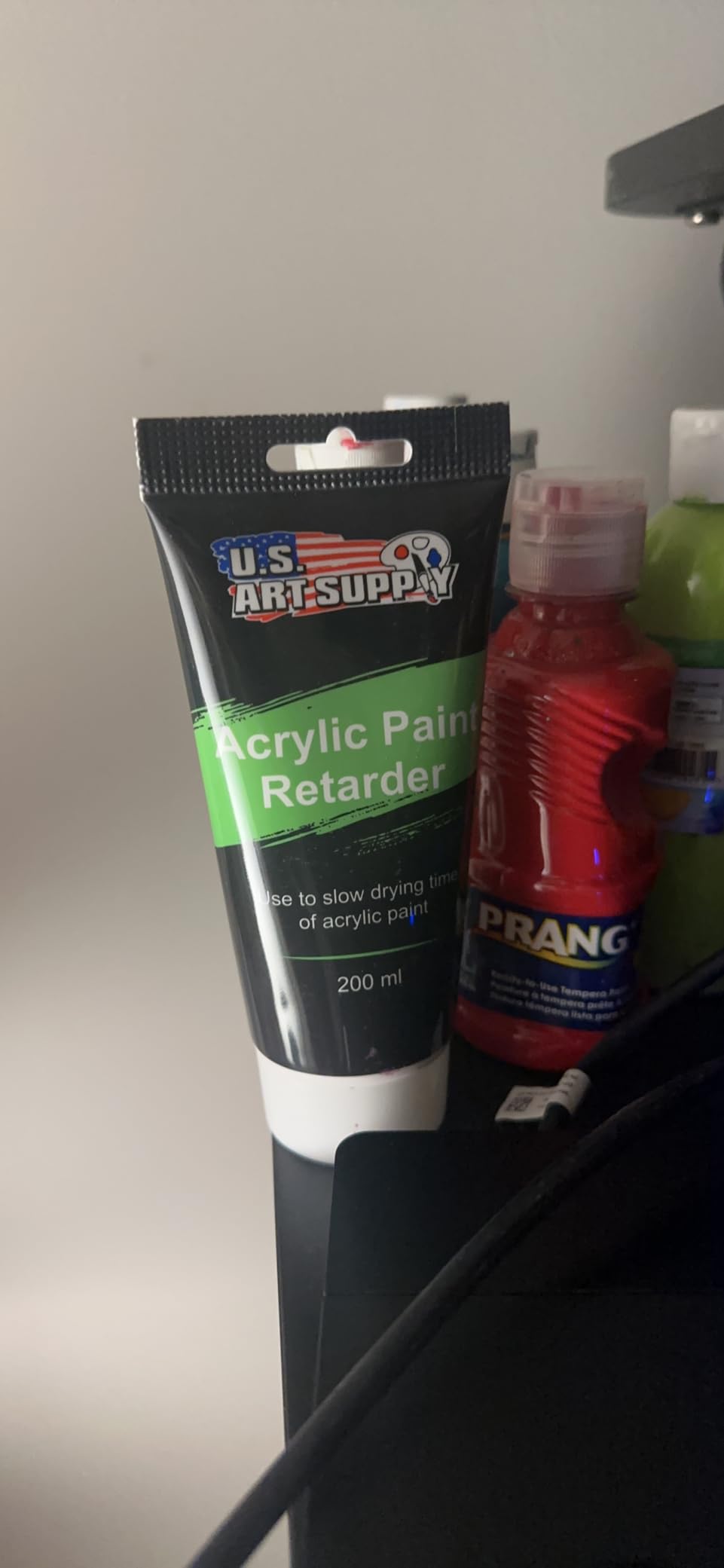U.S. Art Supply Acrylic Paint Retarder Medium, 200ml Tube (6.7 Ounces) - Acrylic Retarder Provides Longer Painting Time customer photo 3