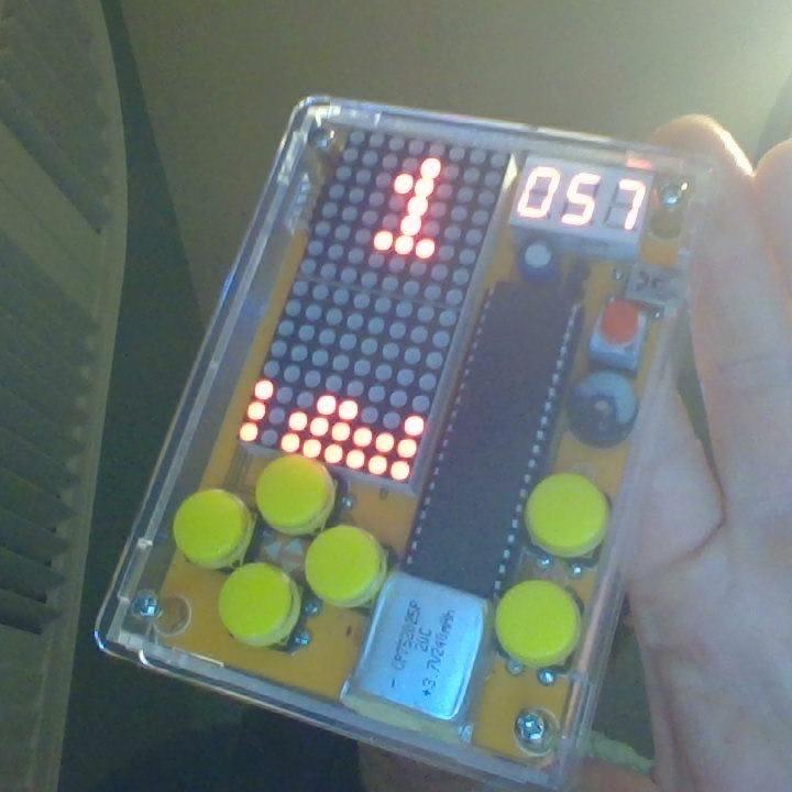 DIY Soldering Project Game Kit Retro Classic Electronic Soldering Kit with 5 Retro Classic Games and Acrylic Case customer photo 1