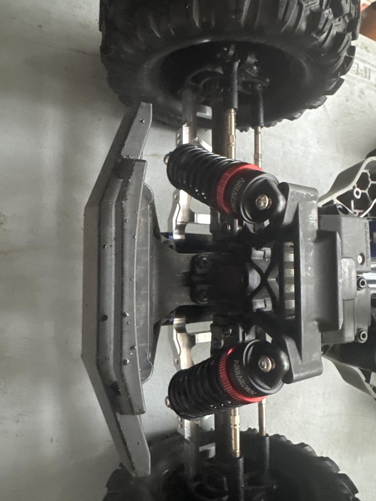 HobbyPark 4-Pack Front & Rear Aluminum Suspension Arms for Traxxas 1/10 Slash 4x4 Upgrades Compatible with Stampede 4WD, Rustler 4X4 VXL -Replaces Part 3655 customer photo 2