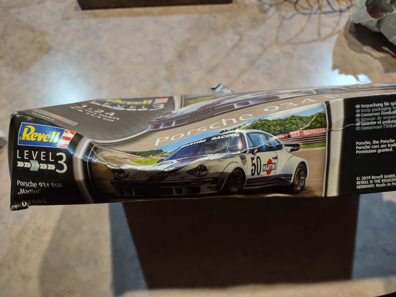 Revell RV07685 1:24 Porsche 934 RSR 'Martini Racing' Plastic Model Kit customer photo 3