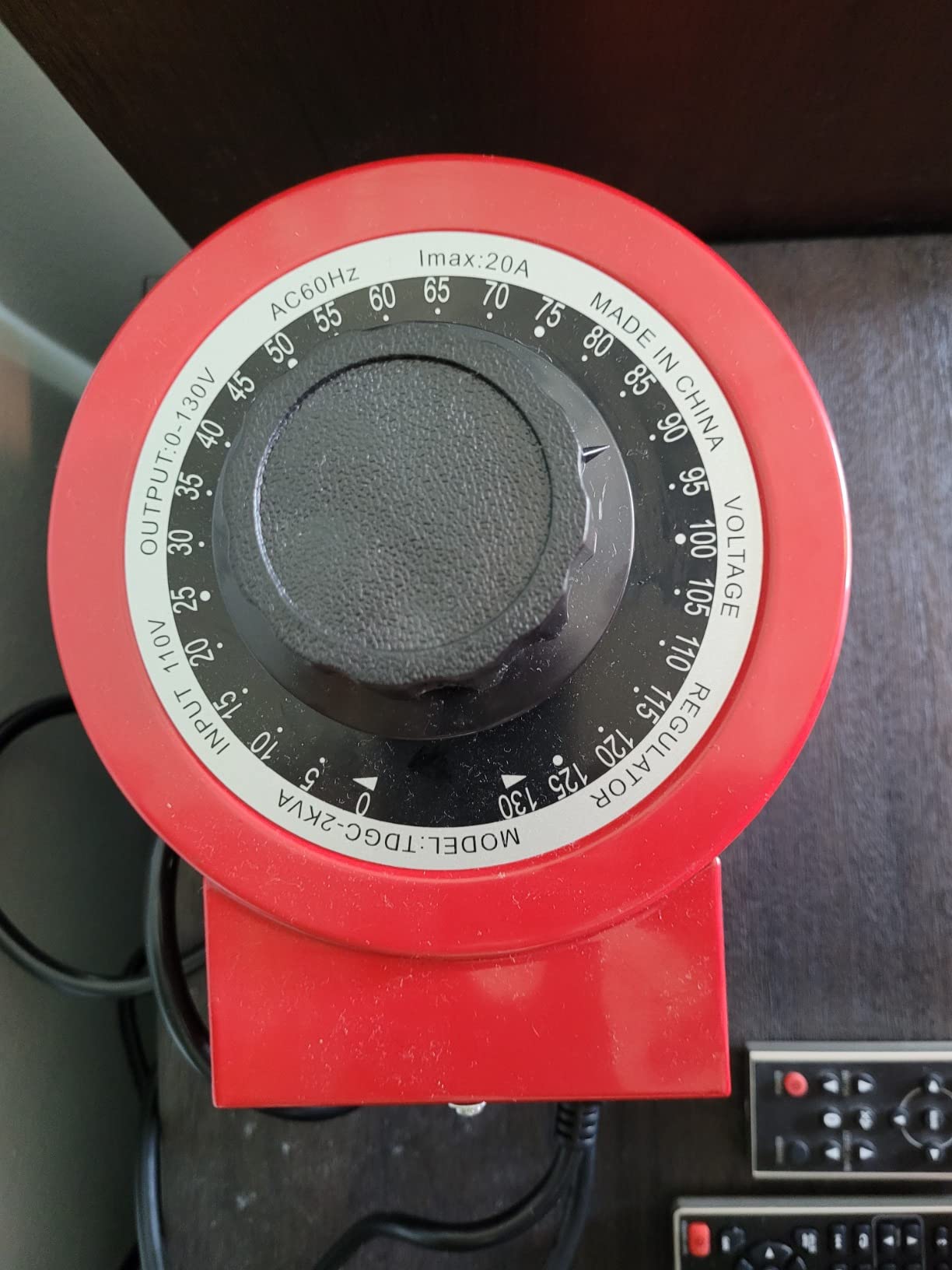 20Amp Variable Transformer Auto AC Voltage Regulator Power Supply, 2000VA Max, 0~130 Volt Output customer photo 2