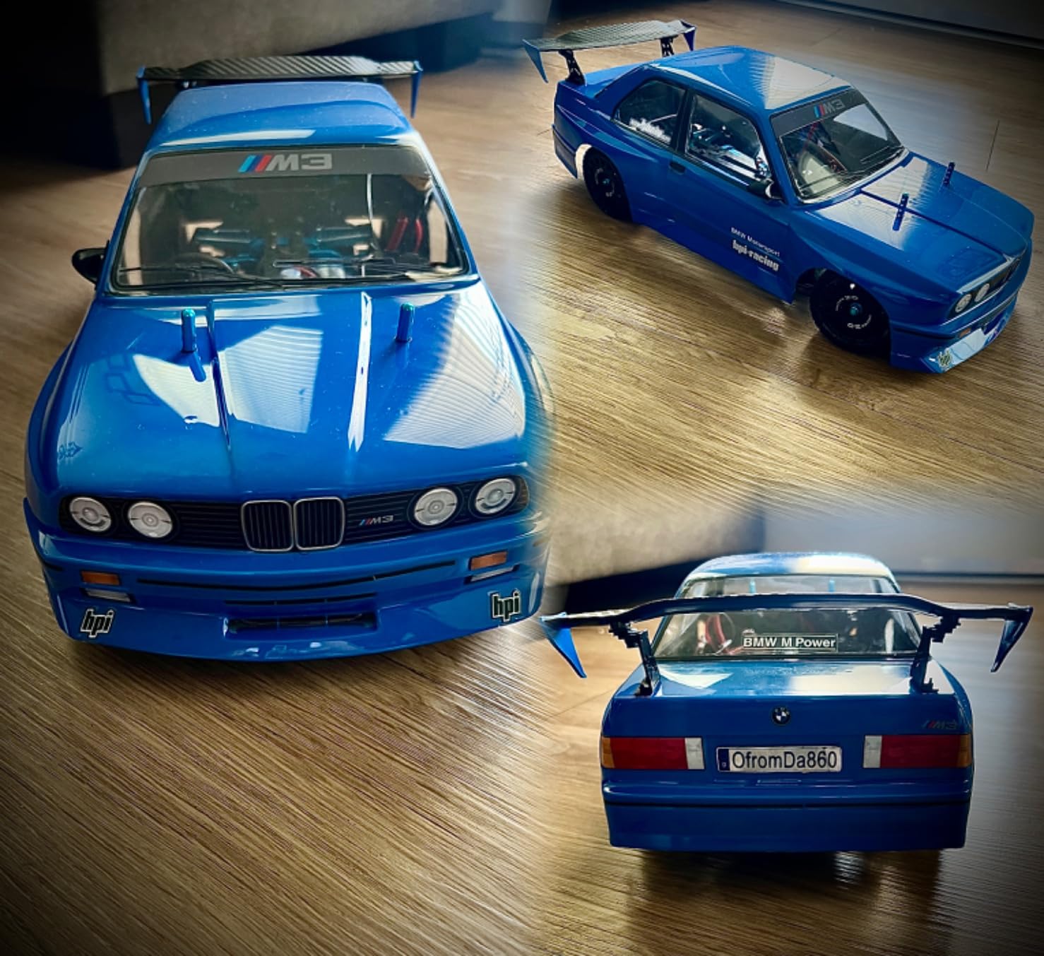 MOHERO Aluminium Alloy &Carbon Fiber Shaft Drive 1/10 RC Touring Car Chassis Frame Body Kit with 4 Wheels for TT01 TT01E customer photo 1