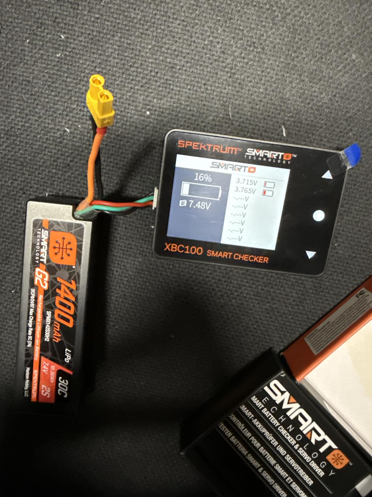 Spektrum XBC100 Smart Battery Checker & Servo Driver for RC: SPMXBC100, Black customer photo 1