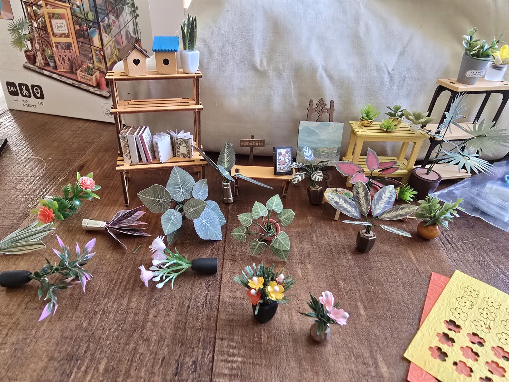 Rolife DIY Miniature Greenhouse Kit with Furniture for Adults - Tiny House Making Kit customer photo 1