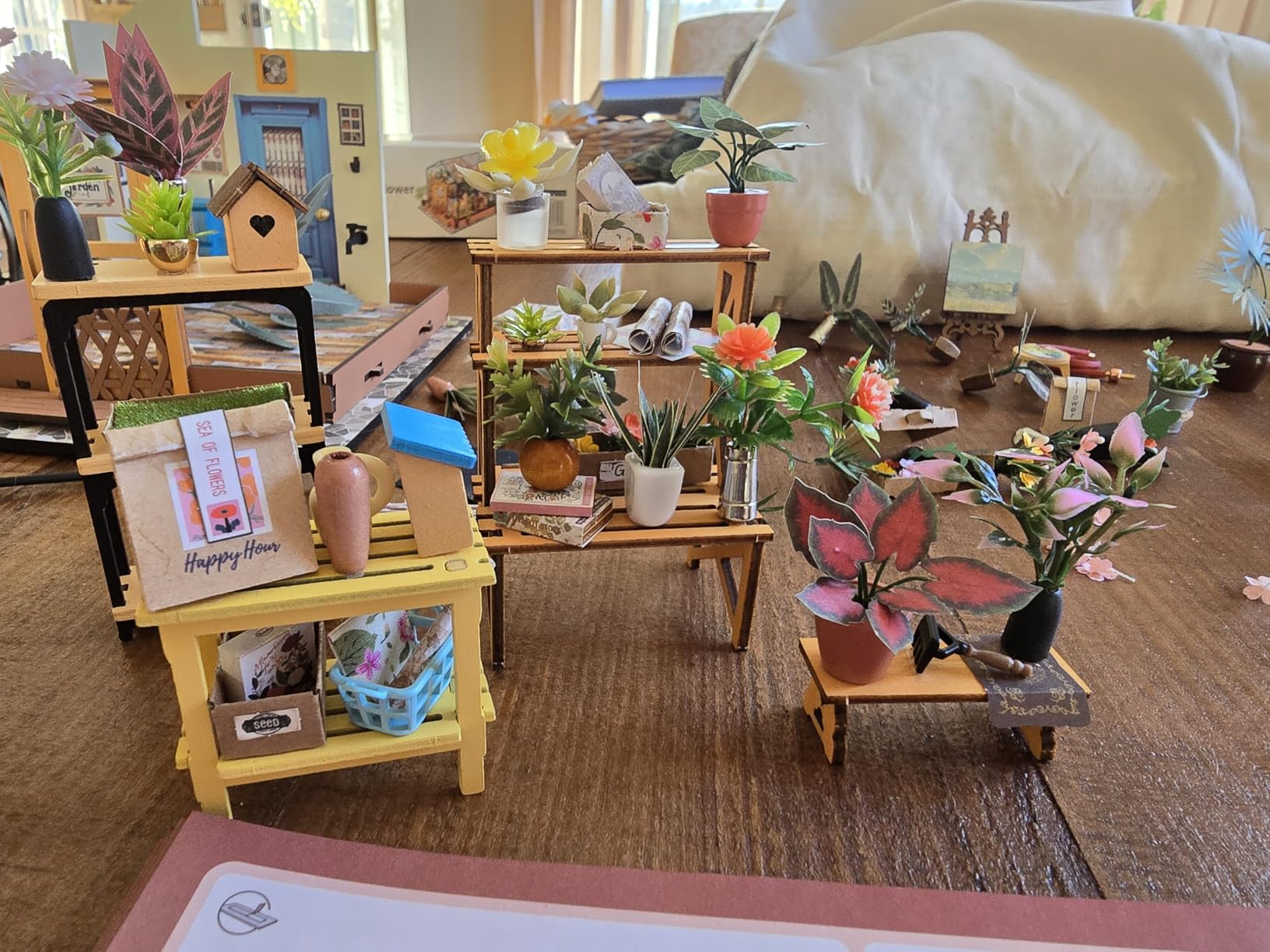 Rolife DIY Miniature Greenhouse Kit with Furniture for Adults - Tiny House Making Kit customer photo 2