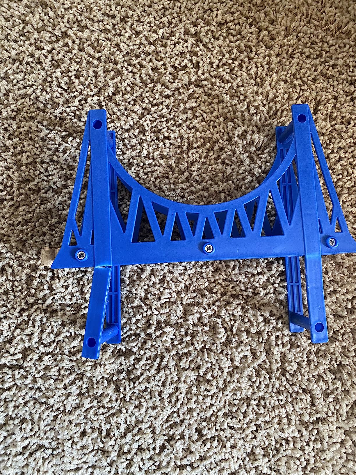 On Track USA Bridge Accessory Train Set: Suspension, Overpass and Arch Bridge Set Compatible with All Major Toy Trains Railway Expansion Accessories, Toy Train Track Accessory customer photo 2