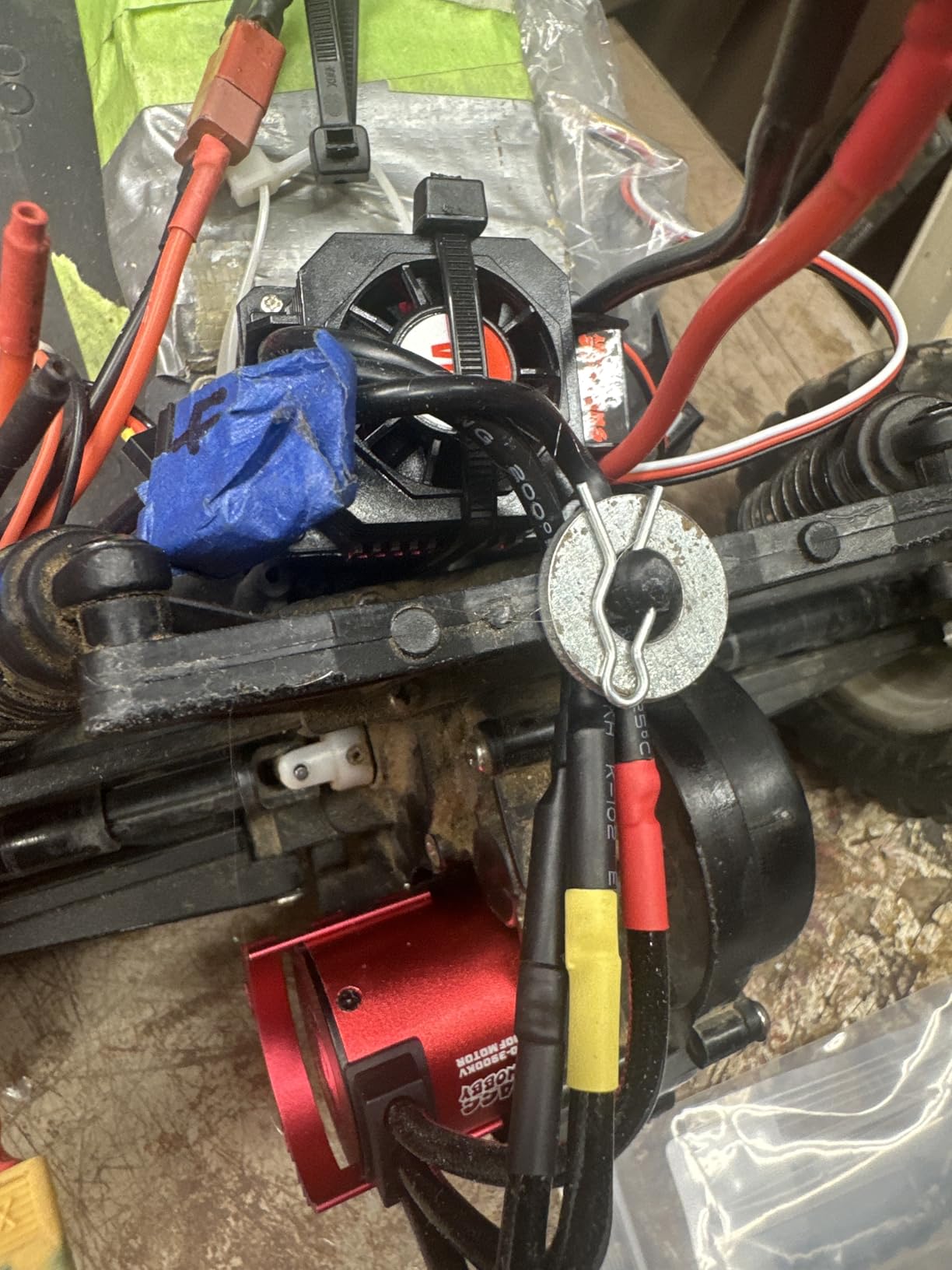 GoolRC Surpass Hobby 3650 Brushless Motor and ESC Combo, 3900KV Brushless Motor and 60A ESC for 1/10 Scale RC Car Truck Indispensable Accessory for Modification Enthusiasts customer photo 2