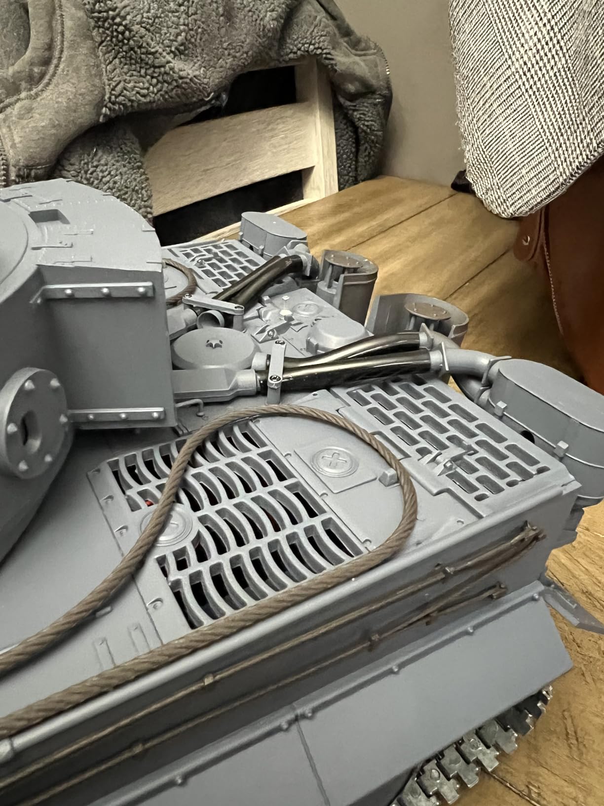 Heng Long Toucan RC Hobby US in Stock Upgraded 1/16 German Tiger I Rc Tank 3818 Upgraded Metal Tracks Driving Wheels customer photo 2