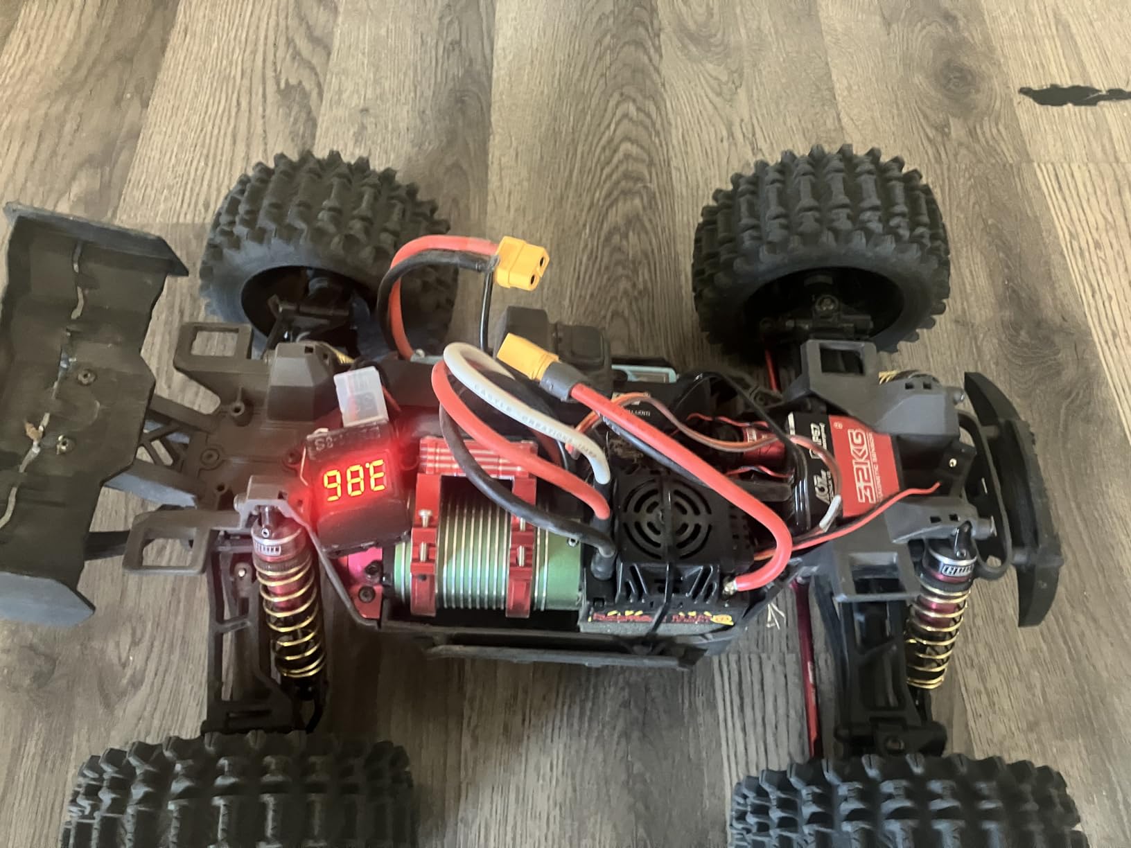 AGFRC 32KG IP67-Waterproof RC-Servo High-Torque - Full Metal Gear Coreless Steering Servo for 1/10 RC Car Boat Crawler, Control Angle 180 (A73CHLW V2) customer photo 1