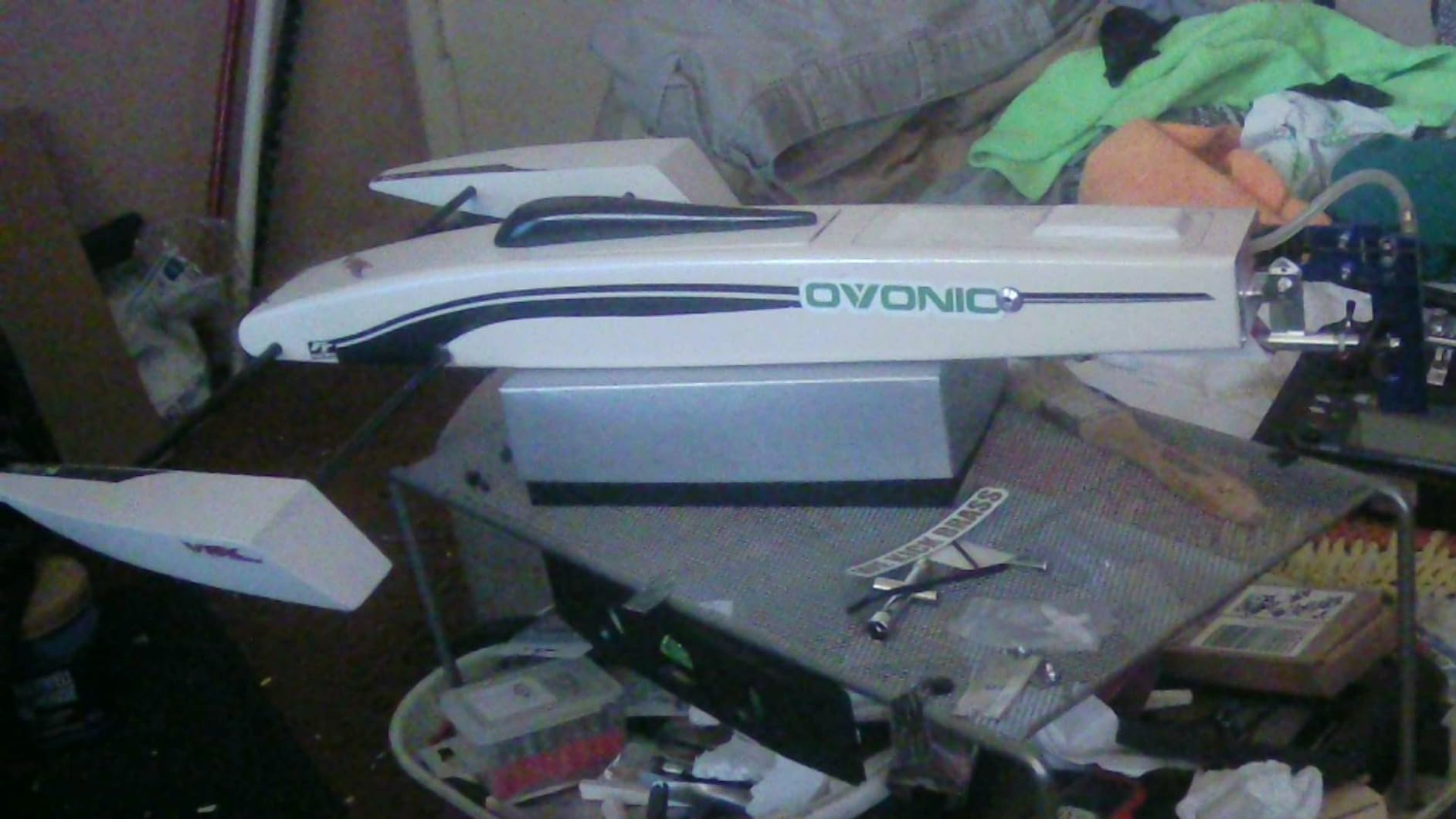 Viloga RC Boat Kit for Pools and Lakes, 495mm Outrigger Wooden Shrimp Boat DIY Build customer photo 1