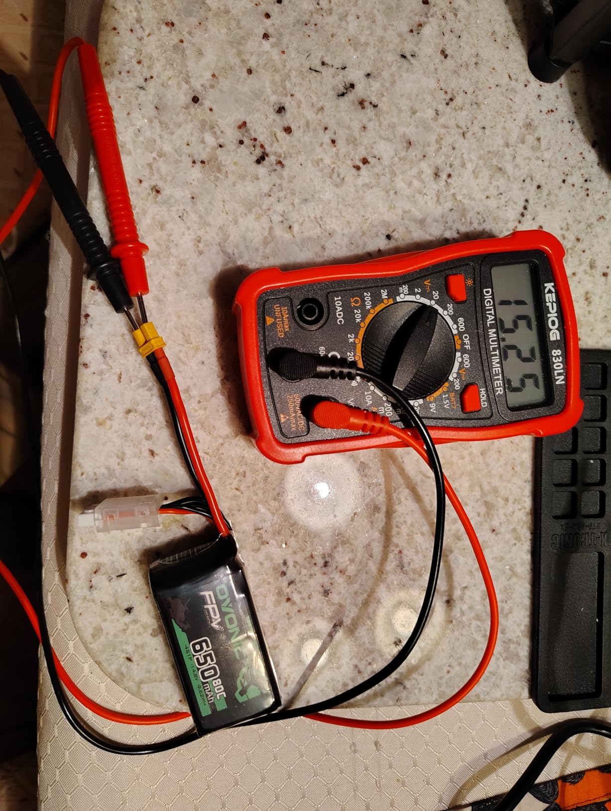 OVONIC 4s Lipo Battery 80C 650mAh 14.8V Lipo Battery with XT30 Connector for RC FPV Racing Drone Quadcopter customer photo 1