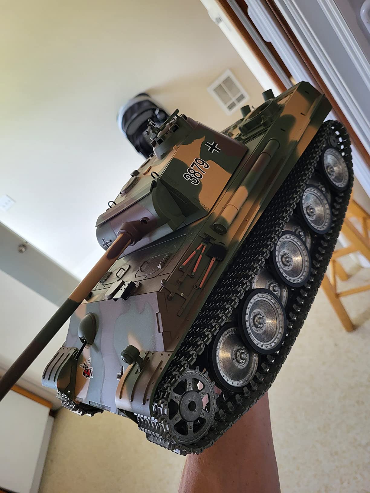 TOUCAN RC HOBBY Henglong 1/16 Scale 7.0 Upgraded German Panther G RTR RC Tank 3879 Metal Tracks customer photo 1