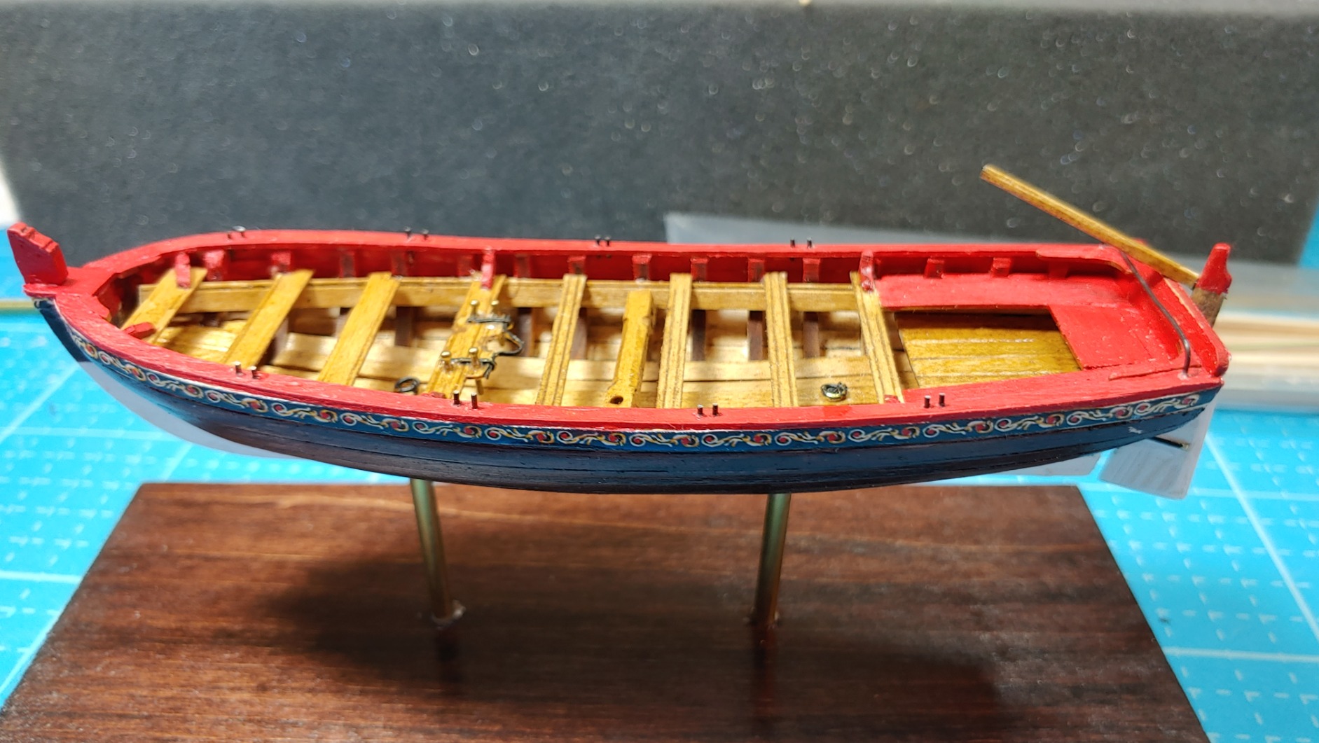 Model Shipways MS1457 18th Century Longboat Starter Kit with Tools - 1:48 Scale Wood Plank-on-Frame customer photo 1
