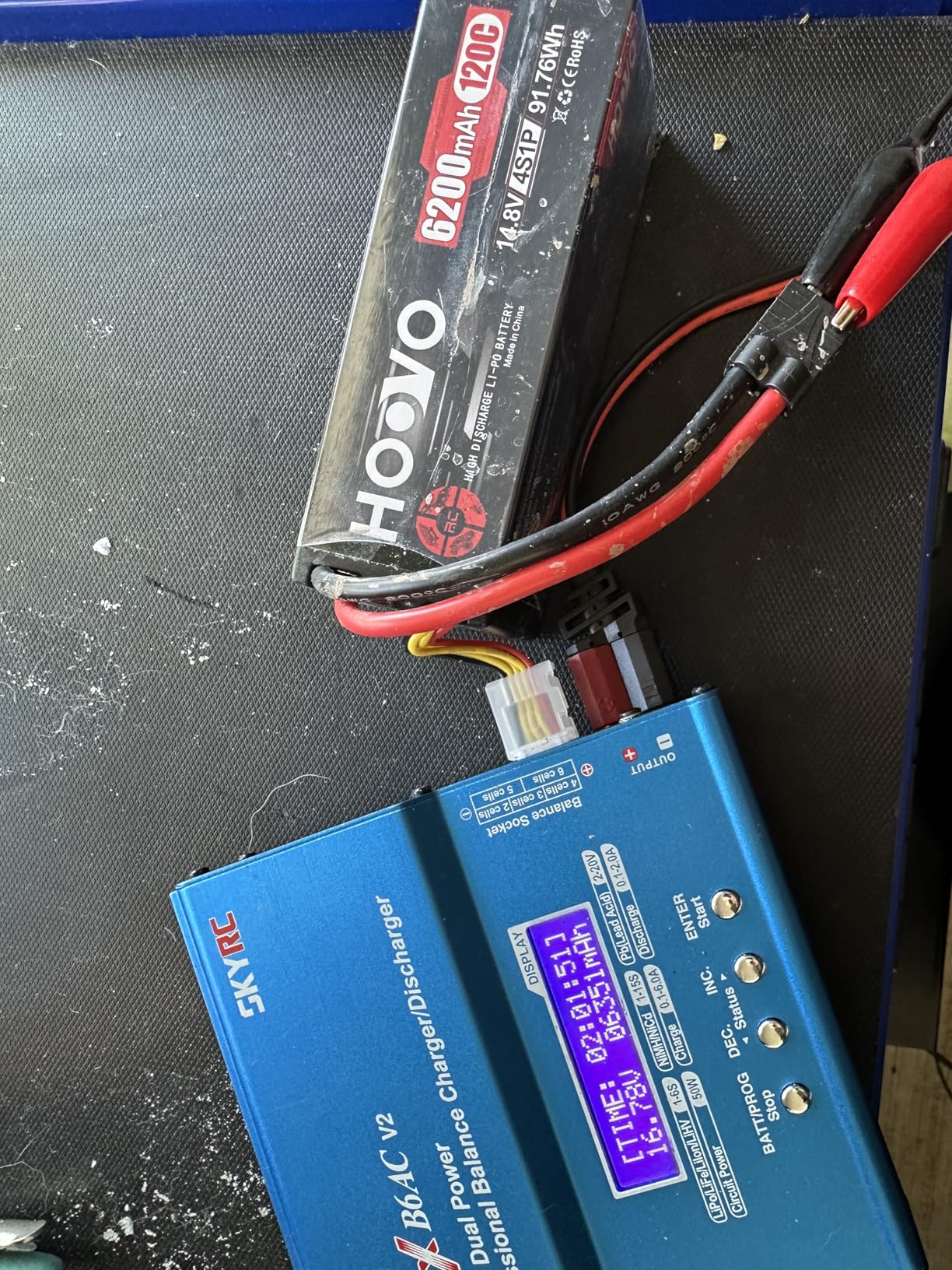 HOOVO 7.4V 70C 6200mAh 2S Lipo Battery Hard Case with Tracxas Plug for RC Car RC Helicopter RC Truck RC Truggy Airplane Quadcopter UAV Drone FPV (2 Packs) customer photo 2